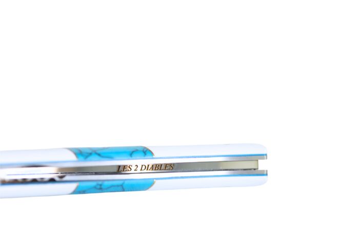 L'Orca Liner Lock manche Elforyn et pierre bleu – Image 7