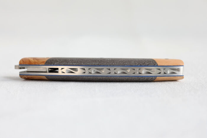 Le THIERS Liner Lock Lave et Genévrier – Image 7