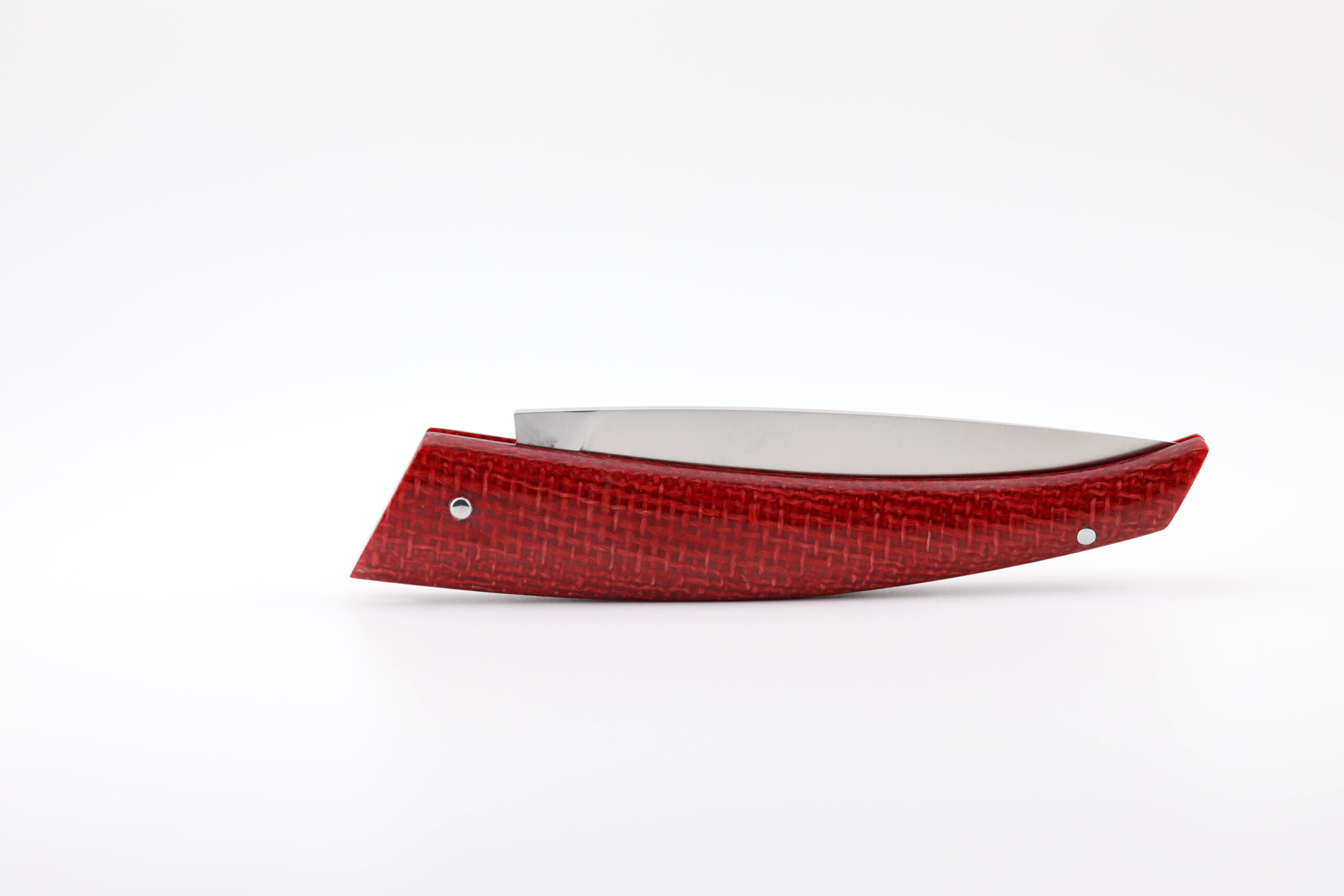 L’Orque Lévitas Couteau pliant micarta rouge – Image 5