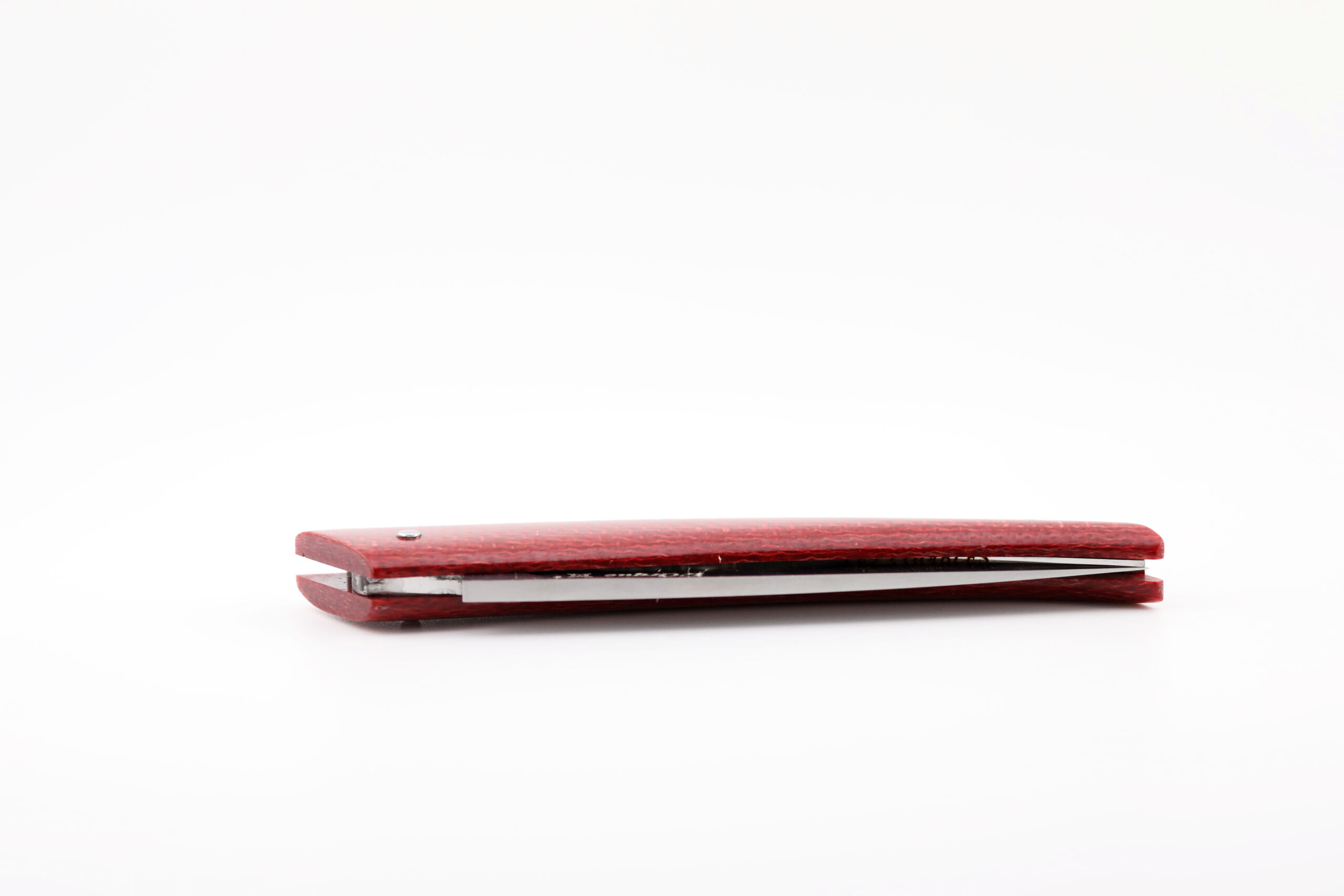 L’Orque Lévitas Couteau pliant micarta rouge – Image 7